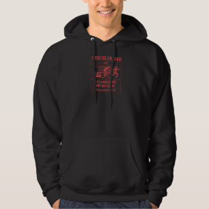 Manar Triathlon Pappa-definition som en normal Pap Hoodie