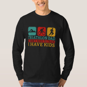 Manar Triathlon Tri Triathletes Idrottsmans Runnin T Shirt