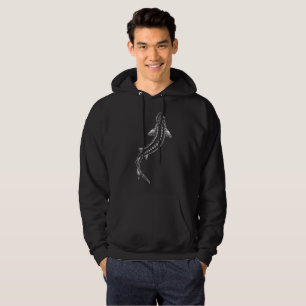 MANAR-TRIBAL STURGEON FISK-SWIMMING STURGEON HOODIE
