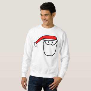 Manar tröja för jumper för Santa pappa jul Lång Ärmad Tröja