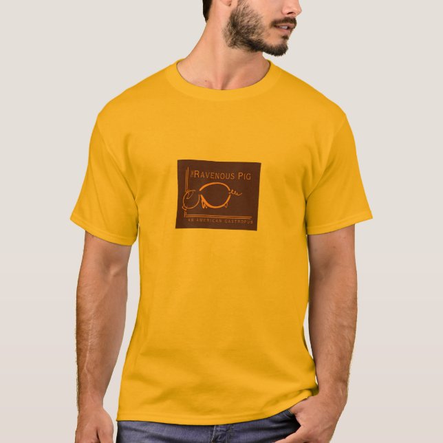 Manar TRP-logotyp/webbenadress Tee (Framsida)