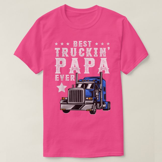 Manar Truckar Pappa Shirt Fars dag Trucker T (Design framsida)