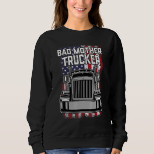 Manar Trucker Driver Bad Mor Trucker Big Rig Sem T Shirt