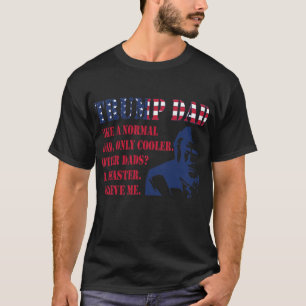 Manar Trump Trump Pappa Fars dag Pro Trump T Shirt