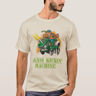 Manar tshirt för maskin för gräs bita tee shirt