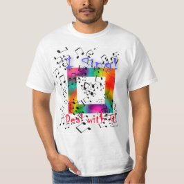 Manar TShirt, "som jag sjunger!", vid KasperKothes Tee