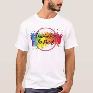 Manar tShirten för ITP-logotypen med målar varje T Shirt