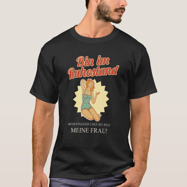 Manar Tunna Im Ruhestand Rente Pensionär T Shirt (Framsida)