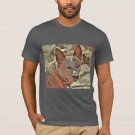 Manar Ultra Cotton "Boomer" Red Heeler Tee Shirt.