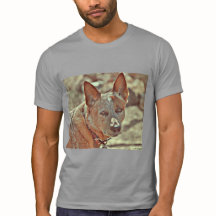 Manar Ultra Cotton "Boomer" Red Heeler Tee Shirt.