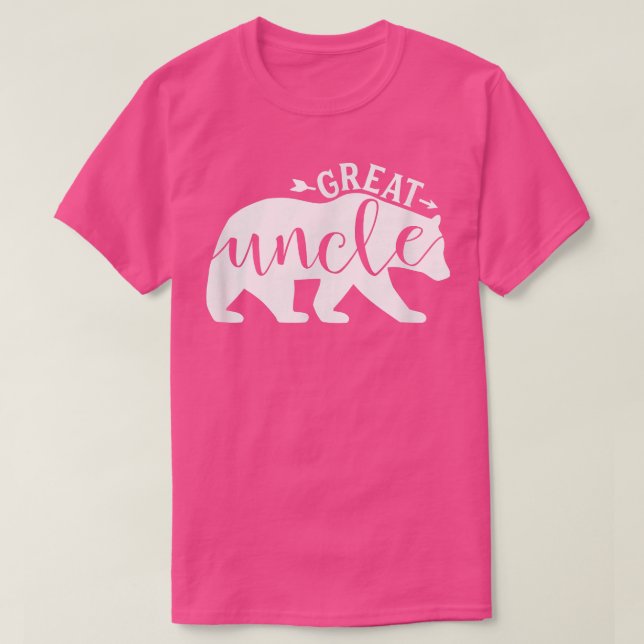 Manar Underbar farbror Bear-farbror Family farbror T Shirt (Design framsida)