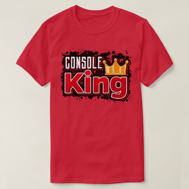 Manar Underbar konsolspel för Påstående vid spelni T Shirt (Design framsida)