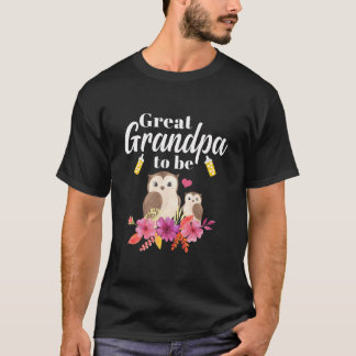 Manar Underbar morfar som ska vara Uggla babyskor  T Shirt