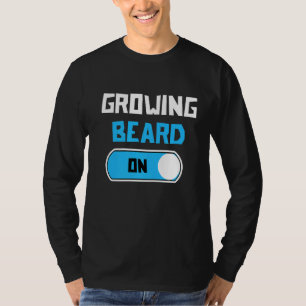 Manar Underbar Påstående Beard Growth Hair Masculi T Shirt
