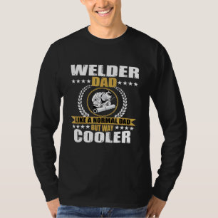 Manar Underbar Welder Pappa Design Pappa Welder Fö T Shirt
