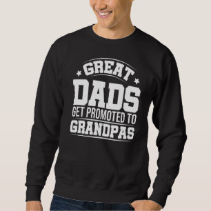 Manar Underbart Pappor befordra till Grandpas Far Lång Ärmad Tröja