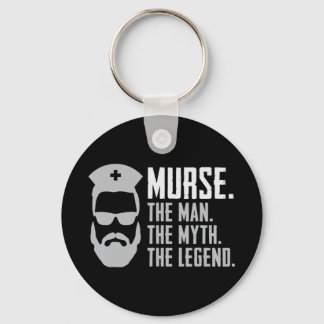 Manar underskatta aldrig en gammal man med B Nyckelring