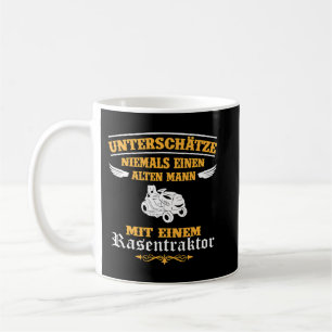 Manar underskatta aldrig en man med gräsmatta l kaffemugg