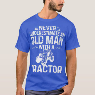 Manar underskattar aldrig en gammal man med en tra t shirt