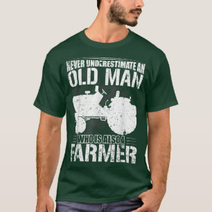 Manar underskattar aldrig ett gammalt jordbrukargå t shirt