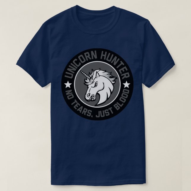 Manar Unicorn Hunter T Shirt (Design framsida)