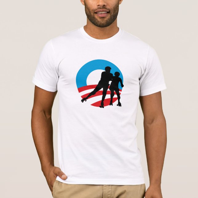 Manar/unisex- grundläggande tee (Framsida)