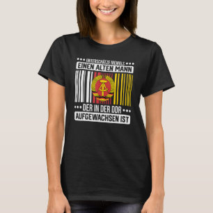 Manar Unterschätze Niemal Ein Alten Mann Sachse T Shirt
