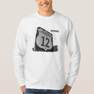 Manar US-12 långärmadutslagsplats T-shirt