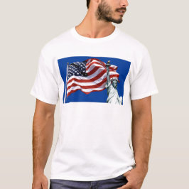 Manar USA Patriotic Basic T-Shirt