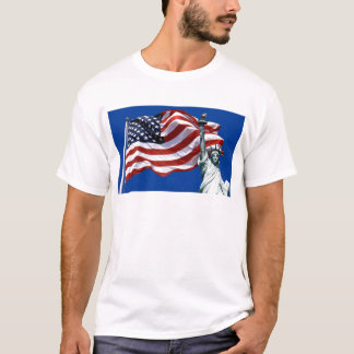 Manar USA Patriotic Basic T-Shirt