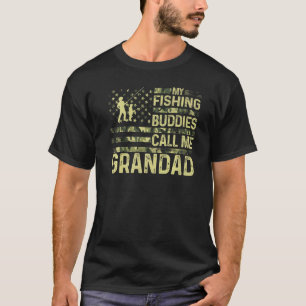 Manar Usa Patriotic for Fishman My Fishman Buddies T Shirt
