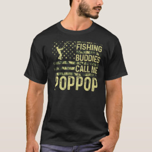 Manar Usa Patriotic för Pappa - min fiskekanalanro T Shirt