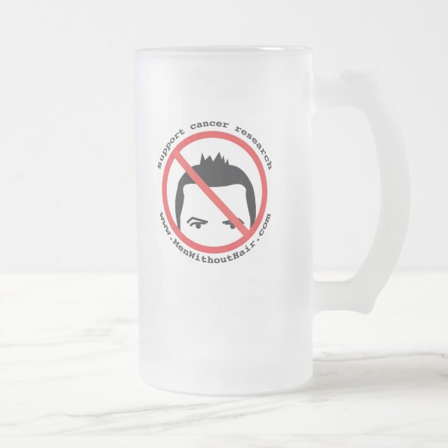 Manar utan hårölmuggen frostat ölglas (Höger)