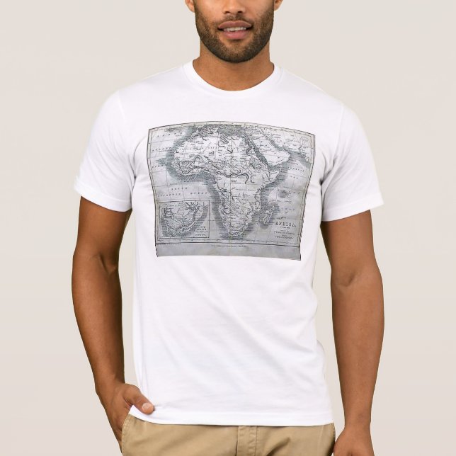 Manar utslagsplats för afrikamsp t-shirt (Framsida)