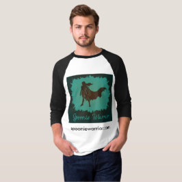 Manar utslagsplats för baseball för Spoonie Tee Shirt
