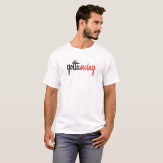 Manar utslagsplats för Gottaswing vit T-shirt