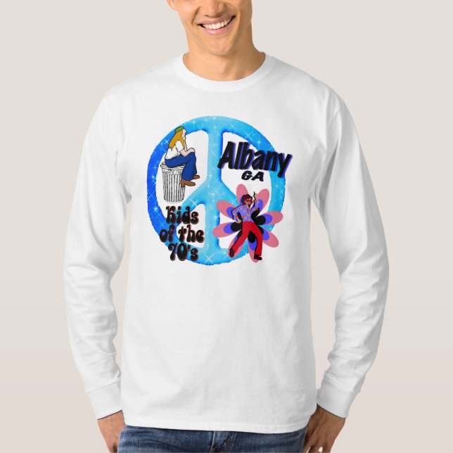 Manar utslagsplats för långärmad KOT70s T Shirt (Framsida)