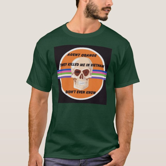 Manar utslagsplats för protest för Vetsagentorange Tee Shirt (Framsida)