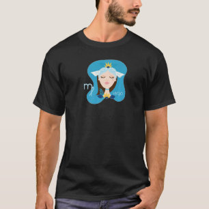 Manar Våg Astrologitecken Våg Zodiac-tecken Maiden T Shirt
