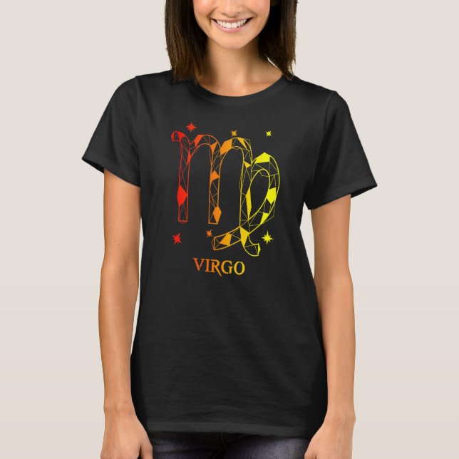 Manar Våg Zodiac T Shirt (Framsida)