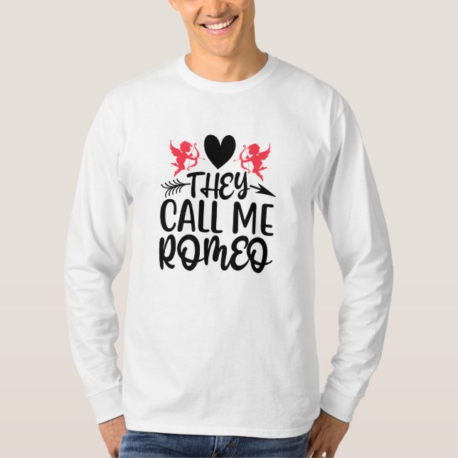 Manar Valentine 'Romeo' Top T Shirt (Framsida)