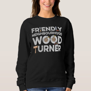 Manar vänligt grannskap Wood Turner Tur T Shirt