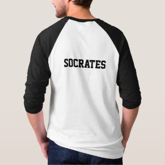 manar-vapenskölden beklär, Socrates-baksida T Shirt