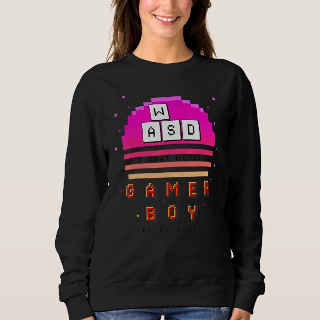 Manar var det som gör mig till datorvideospel t shirt (Framsida)