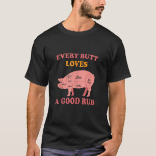 Manar varje knapp Kärlek ett Bra- och stötgregat,  T Shirt