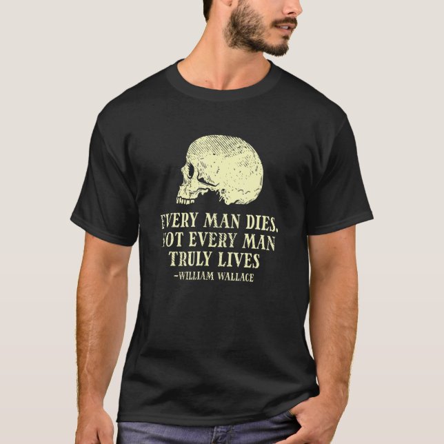 Manar varje man lever inte varje man - Wi T Shirt (Framsida)