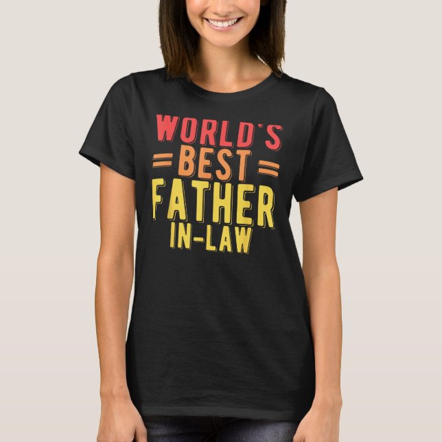 Manar världens bästa Far i juridik Fa T Shirt (Framsida)