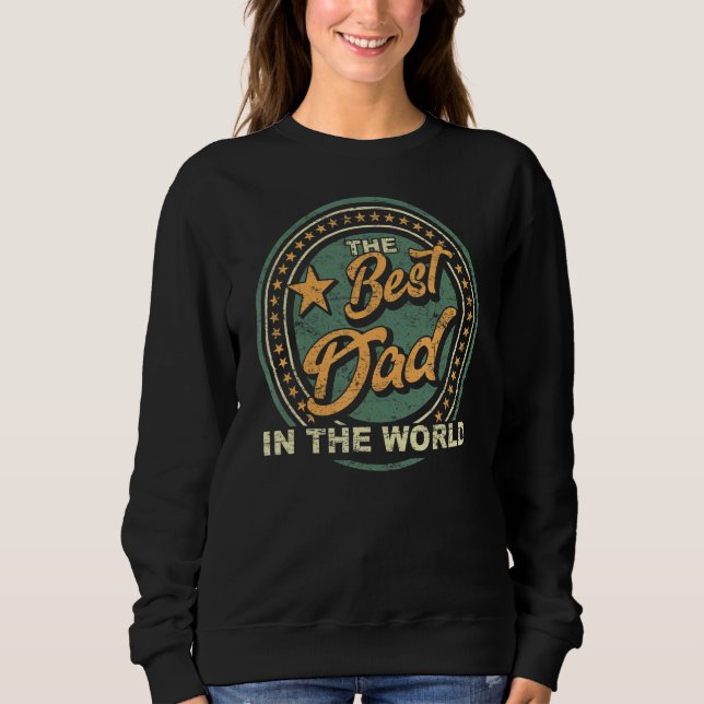 Manar Vater Bester Pappa Der Welt Lycklig Far Cool T Shirt (Framsida)
