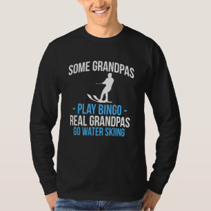 Manar Vatten Ski Grandpa Skiing Waterski Waterskii T Shirt