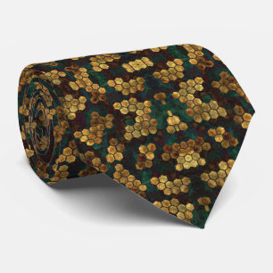 Manar Verdant Vin Honeycomb Tie Slips